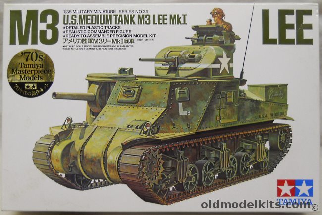 Tamiya 1/35 M3 Lee MkI Medium Tank, MM39 plastic model kit